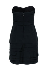 Current Boutique-BCBG Max Azria - Black Strapless 'Marinna' Cocktail Dress Sz 6