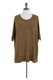 Current Boutique-BCBG Max Azria - Brown Cashmere Sweater Sz XXS