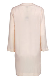 Current Boutique-BCBG Max Azria - Cream Lace-Up "Tonya" Dress w/ Pockets Sz S