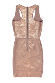 Current Boutique-BCBG Max Azria - Rose Gold "Gisela" Bodycon Bandage Dress Sz XXS