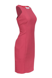 Current Boutique-BOSS Hugo Boss - Pink Sleeveless Midi Sheath Dress Sz 10