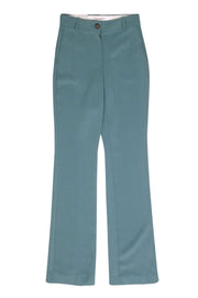 Current Boutique-Babaton by Aritzia - Seafoam Green Straight Leg Creased Slacks Sz 2