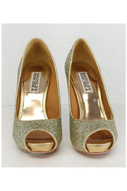 Current Boutique-Badgley Mischka - Gold & Silver Metallic Pumps Sz 5.5