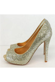 Current Boutique-Badgley Mischka - Gold & Silver Metallic Pumps Sz 5.5