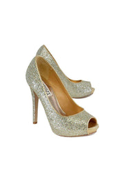 Current Boutique-Badgley Mischka - Gold & Silver Metallic Pumps Sz 5.5