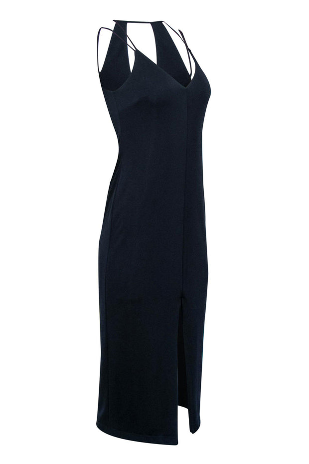 Current Boutique-Bailey 44 - Navy Strappy Sleeveless Midi Dress Sz S