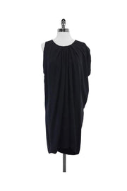 Current Boutique-Bally - Black Silk Sleeveless Dress Sz S