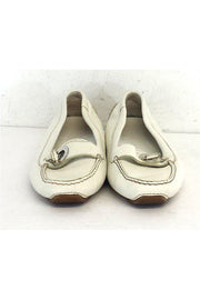 Current Boutique-Bally - White Leather Loafers Sz 6