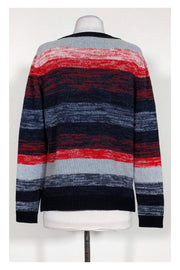 Current Boutique-Barbour - Navy, Red, Light Blue & White Sweater Sz 10