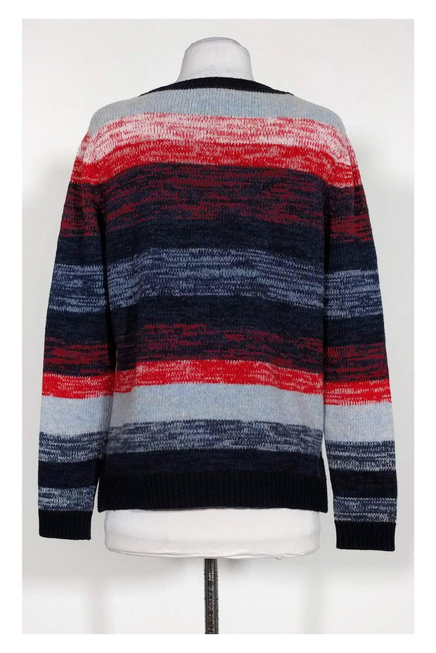 Current Boutique-Barbour - Navy, Red, Light Blue & White Sweater Sz 10