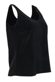 Current Boutique-Barney's New York - Black Silk Tank Sz S