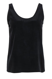 Current Boutique-Barney's New York - Black Silk Tank Sz S