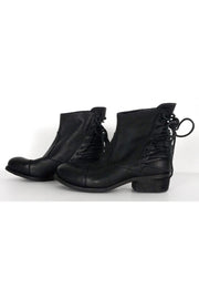 Current Boutique-Barney's New York Co-Op - Black Naomi Manila Booties Sz 5.5