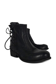 Current Boutique-Barney's New York Co-Op - Black Naomi Manila Booties Sz 5.5