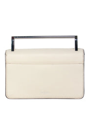 Current Boutique-Botkier - Ivory & Black "Lennox" Convertible Crossbody w/ Bar Handle