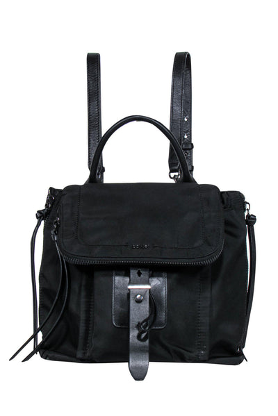 Current Boutique-Botkier - Small Black Nylon Backpack w/ Studs