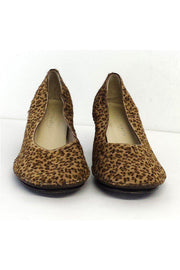 Current Boutique-Bottega Veneta - Cheetah Print Pony Hair Pumps Sz 8.5