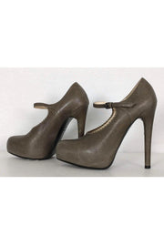 Current Boutique-Bottega Veneta - Taupe Mary Jane Pumps Sz 7.5