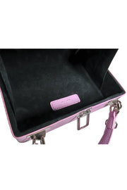 Current Boutique-Brandon Blackwood - Lavender Leather Kendrick Trunk Crossbody Bag