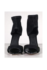 Current Boutique-Brian Atwood - Black Suede Pumps Sz 7.5