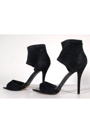 Current Boutique-Brian Atwood - Black Suede Pumps Sz 7.5