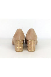 Current Boutique-Brian Atwood - Tan Suede Pumps Sz 7