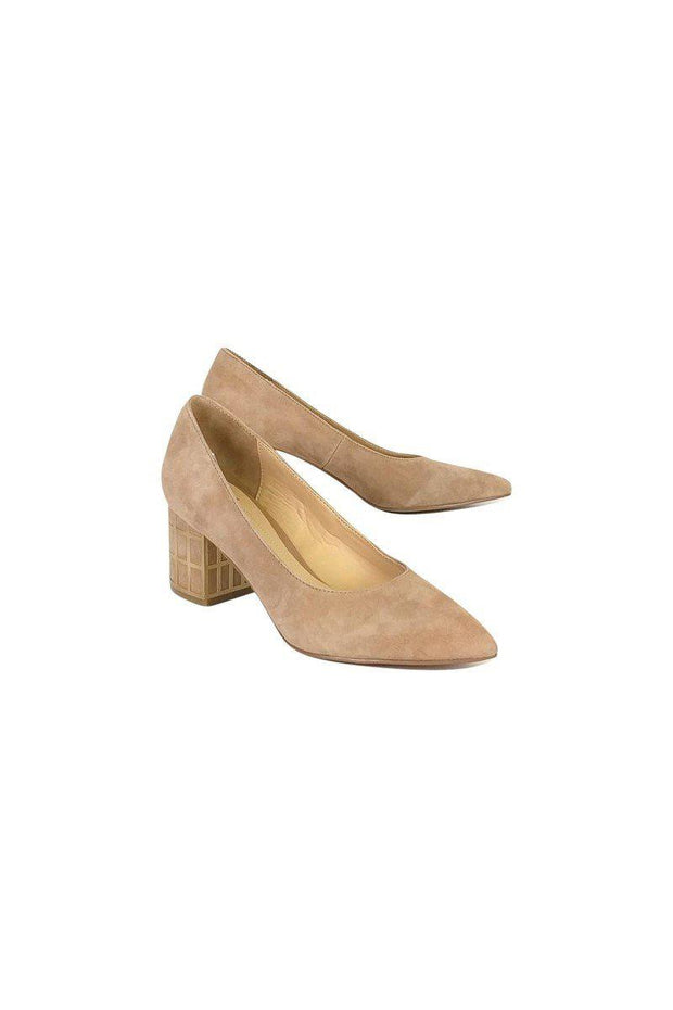 Current Boutique-Brian Atwood - Tan Suede Pumps Sz 7