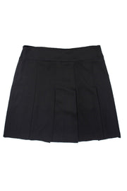 Current Boutique-Burberry - Black Wool Pleated Skirt Sz 12