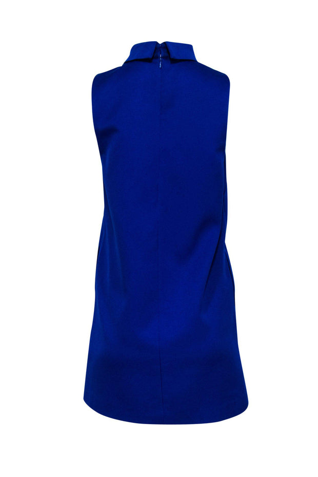 Current Boutique-C/MEO Collective - Cobalt Blue Cutout Neckline Cocktail Dress Sz XS