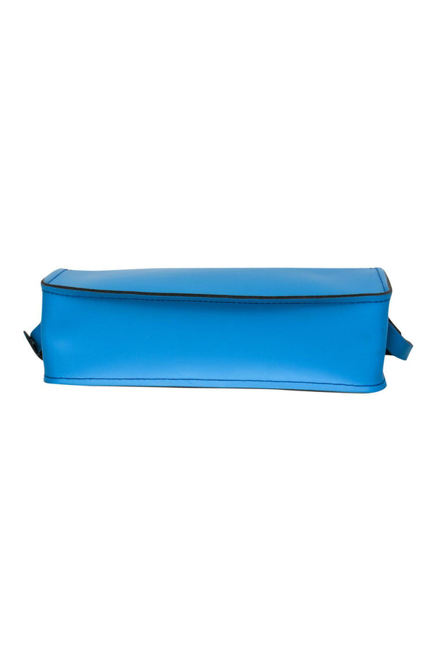 Current Boutique-Cambridge Satchel Company - Large Bright Blue Structured Leather Satchel