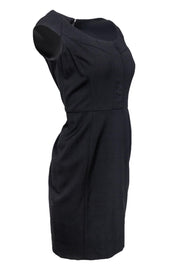 Current Boutique-Carlisle - Black Wool Sheath Dress Sz 6