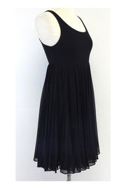 Current Boutique-Carmen Marc Valvo - Black Cover-Up Dress Sz S