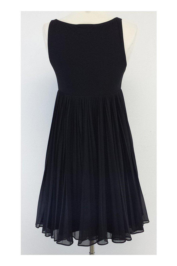 Current Boutique-Carmen Marc Valvo - Black Cover-Up Dress Sz S