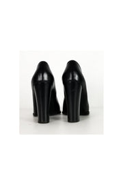 Current Boutique-Celine - Black Slip On Heels Sz 9