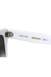 Current Boutique-Celine - White Round Sunglasses