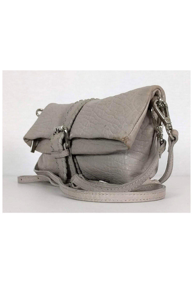 Current Boutique-Charles Jourdan - Grey Leather Crossbody Bag