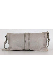 Current Boutique-Charles Jourdan - Grey Leather Crossbody Bag