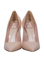 Current Boutique-Christian Dior - Nude Patent Leather Pointed Toe Stilettos Sz 7