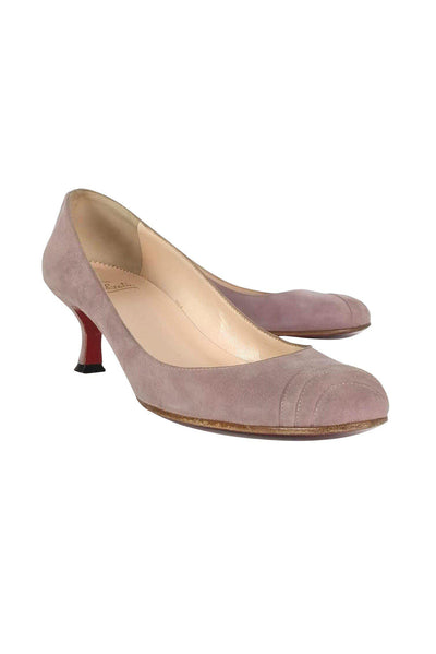 Current Boutique-Christian Louboutin - Lavender Suede Pumps Sz 8