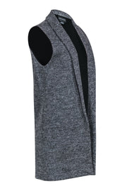 Current Boutique-Club Monaco - Long Grey Wool Blend Vest Sz M