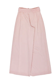 Current Boutique-Club Monaco - Pink & White Striped High Waisted Flared “Bryanna” Pants Sz 4