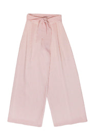 Current Boutique-Club Monaco - Pink & White Striped High Waisted Flared “Bryanna” Pants Sz 4