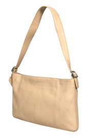 Current Boutique-Coach - Beige Smooth Leather Baguette