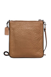 Current Boutique-Coach - Brown Pebbled Leather Crossbody Purse