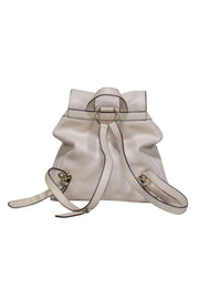 Current Boutique-Coach - Cream Pebbled Leather Backpack