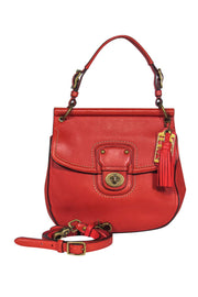 Current Boutique-Coach - Orange Clasped Convertible Crossbody