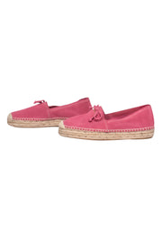 Current Boutique-Coach - Pink Suede Espadrilles Sz 7.5