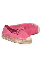 Current Boutique-Coach - Pink Suede Espadrilles Sz 7.5