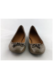 Current Boutique-Coach - Taupe Leather Flats Sz 8