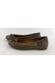 Current Boutique-Coach - Taupe Leather Flats Sz 8